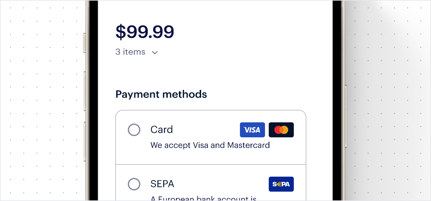 A custom logo on a Payment Link